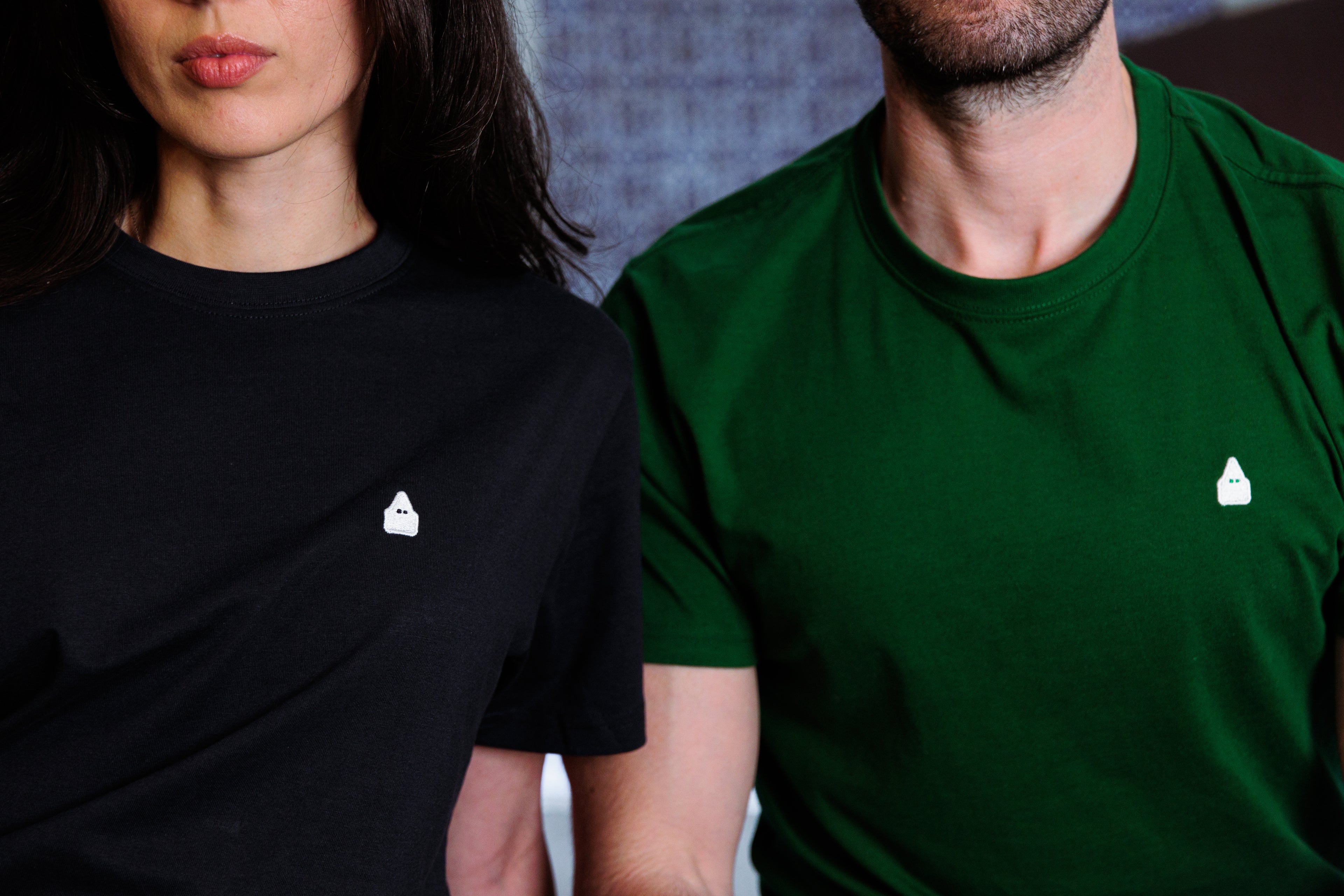Camisetas Nazareno Tramo verde y azul.